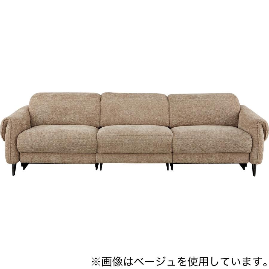 ニトリ（NITORI） 3人掛けワイドソファ 布張りタイプ (LS04 3シート