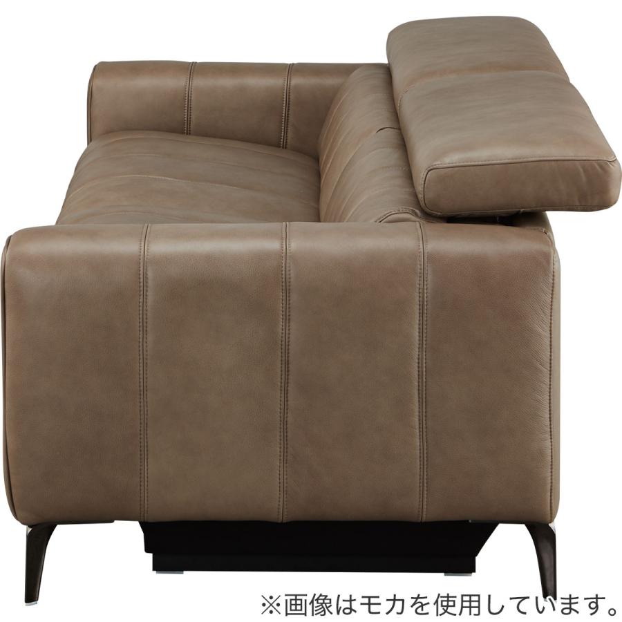 3人掛けソファ 本革(一部合成皮革)タイプ (LS05 SK BR) ニトリ