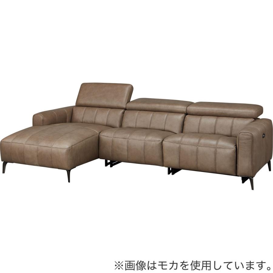 電動リクライニングソファ＋カウチソファ 本革(一部合成皮革)タイプ
