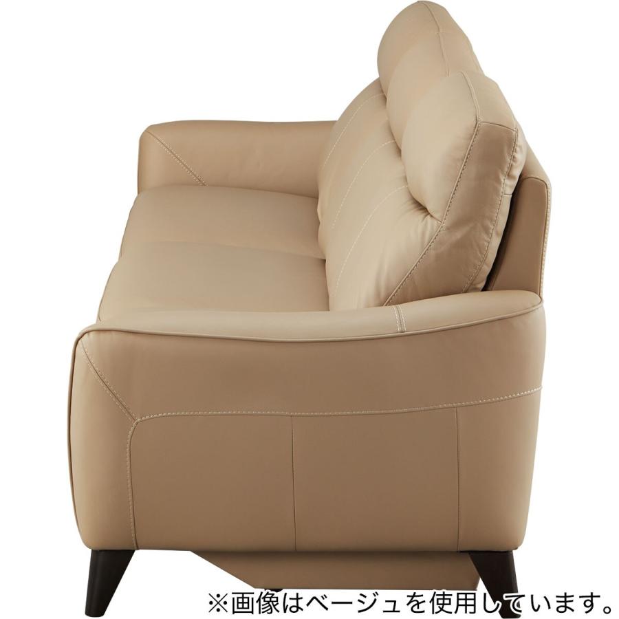 ニトリ　3Pワイドソファ　ステート　本革、一部合皮使用 ニトリ 3Pワイドソファ ステート 本革、一部合皮使用 【公式通販】