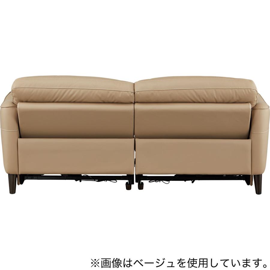 3人掛け両電動リクライニングソファ 本革(一部合成皮革)タイプ (LS06