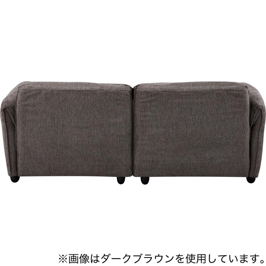 ニトリ（NITORI） 2人掛けソファ 布張りタイプ(MK04ー2 BE) : ニトリ
