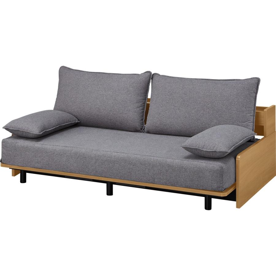 ニトリ 3Way ベッドソファ(B2 MGY/LBR) : ニトリ Yahoo!店 ニトリ 3Way ベッドソファ(B2 MGY/LBR) : ニトリ Yahoo!店