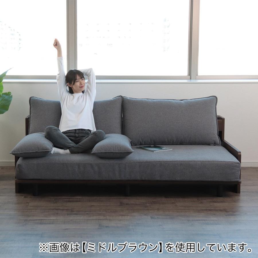 ニトリ 3Way ベッドソファ(B2 MGY/LBR) : ニトリ Yahoo!店 ニトリ 3Way ベッドソファ(B2 MGY/LBR) : ニトリ Yahoo!店