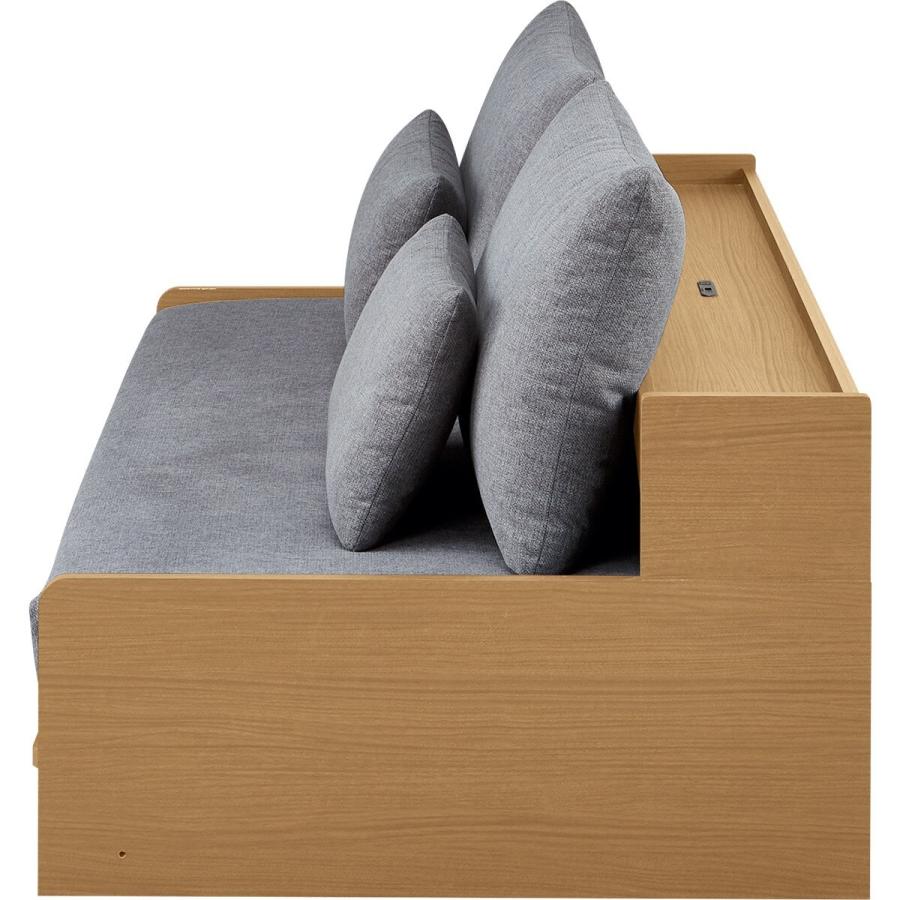 ニトリ 3Way ベッドソファ(B2 MGY/LBR) : ニトリ Yahoo!店 ニトリ 3Way ベッドソファ(B2 MGY/LBR) : ニトリ Yahoo!店