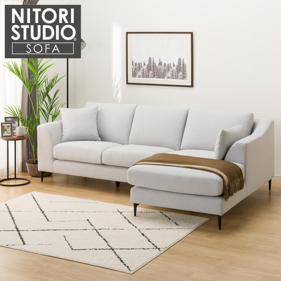 ニトリ 布張りカウチソファ(Nポケット BS15 LC AQ-LGY) : ニトリ ニトリ 布張りカウチソファ(Nポケット BS15 LC AQ-LGY) : ニトリ