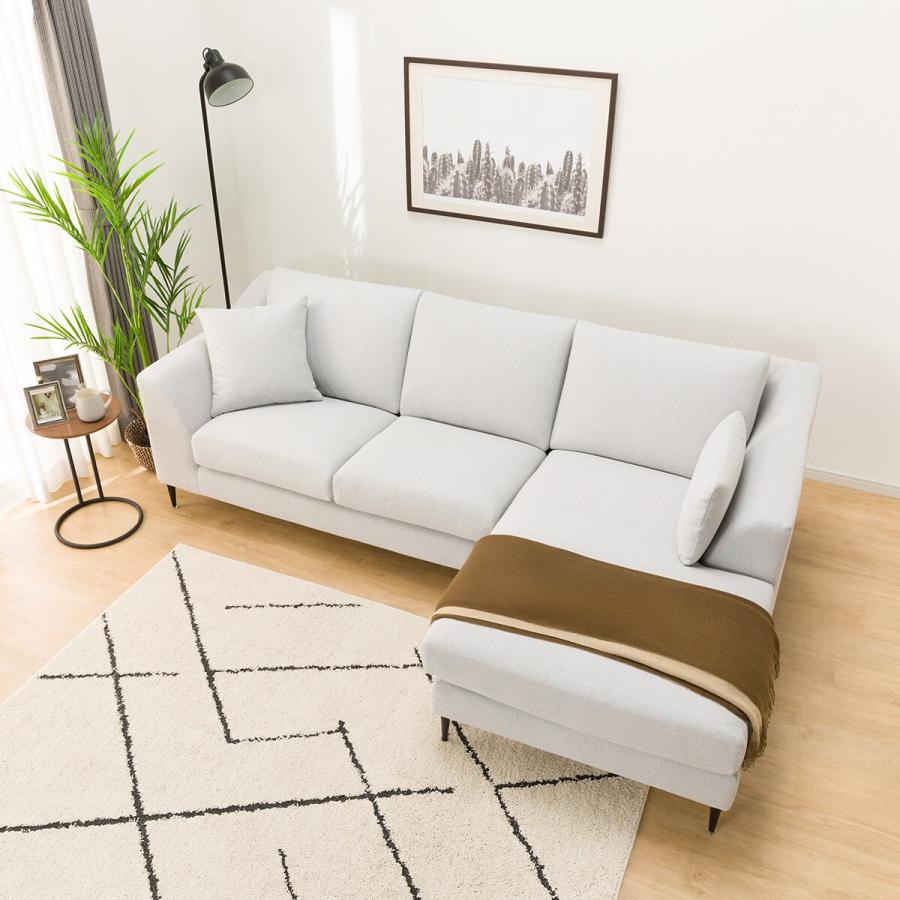 ニトリ 布張りカウチソファ(Nポケット BS15 LC Nシールド-LGY ニトリ 布張りカウチソファ(Nポケット BS15 LC Nシールド-LGY