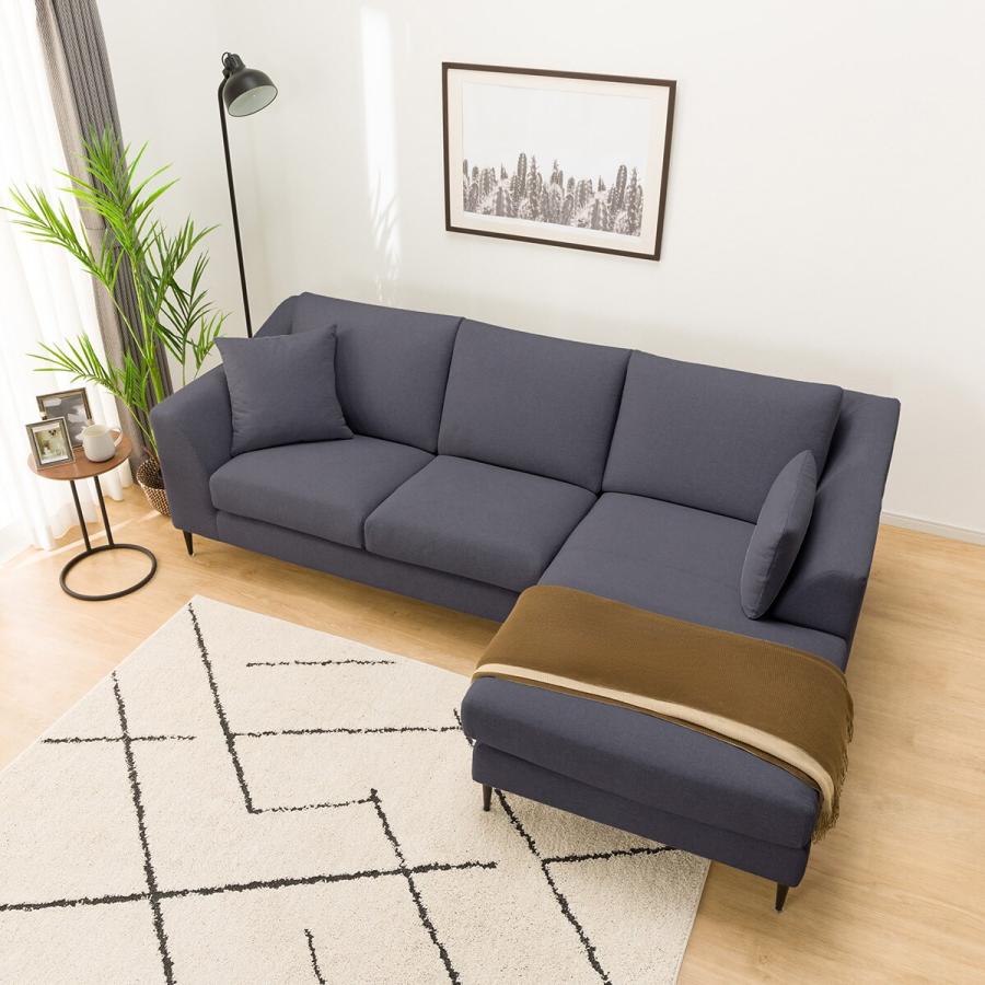ニトリ 布張りカウチソファ(Nポケット BS15 LC Nシールド-DBL ニトリ 布張りカウチソファ(Nポケット BS15 LC Nシールド-DBL