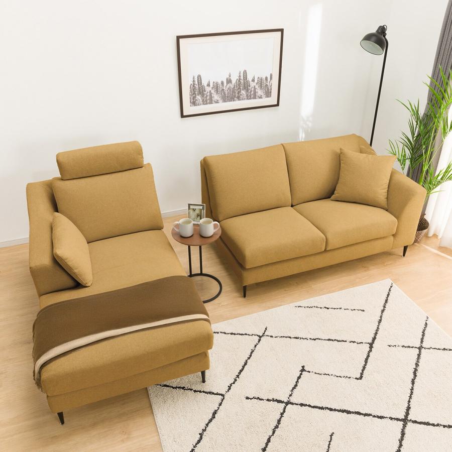 ニトリ 布張りカウチソファヘッドレストセット(Nポケット BS15 ニトリ 布張りカウチソファヘッドレストセット(Nポケット BS15