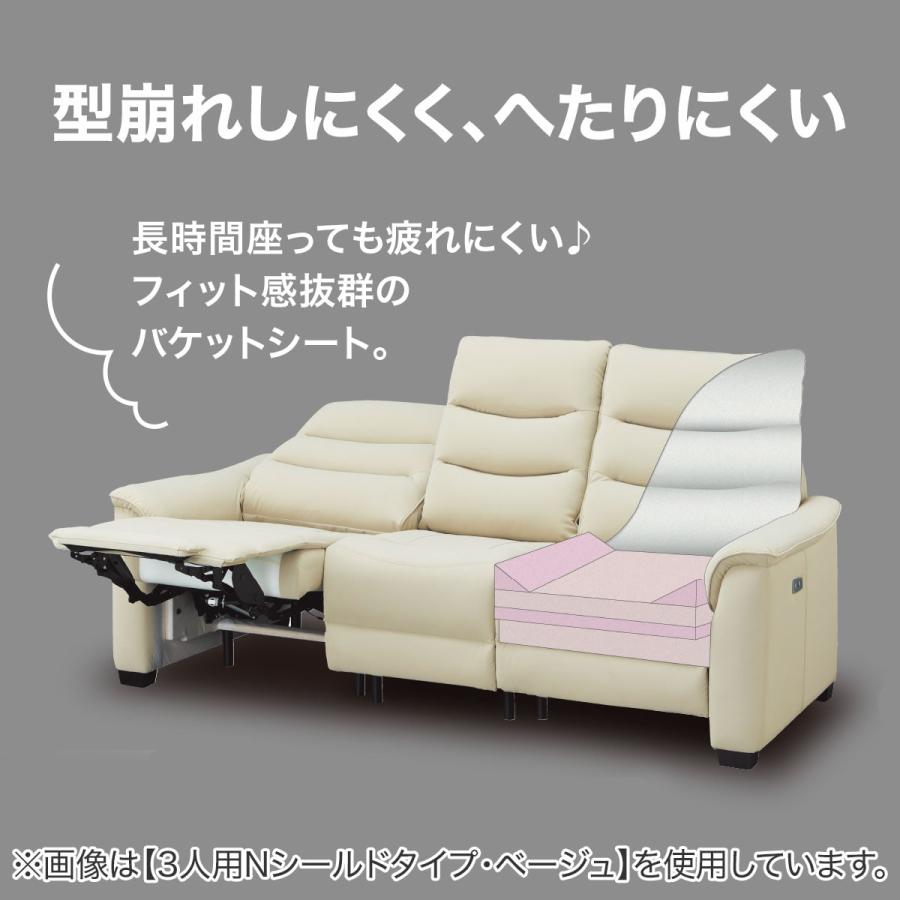 ニトリ 3人掛け電動テーブル付きリクライニングソファ(Nビリーバ ニトリ 3人掛け電動テーブル付きリクライニングソファ(Nビリーバ