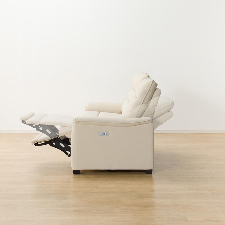 極美品　福岡引取り限定　荷出し積込みお手伝いします。ニトリ　ビリーバーヌノNV ニトリ 2人掛け電動リクライニングソファ(Nビリーバ3 マイクロF