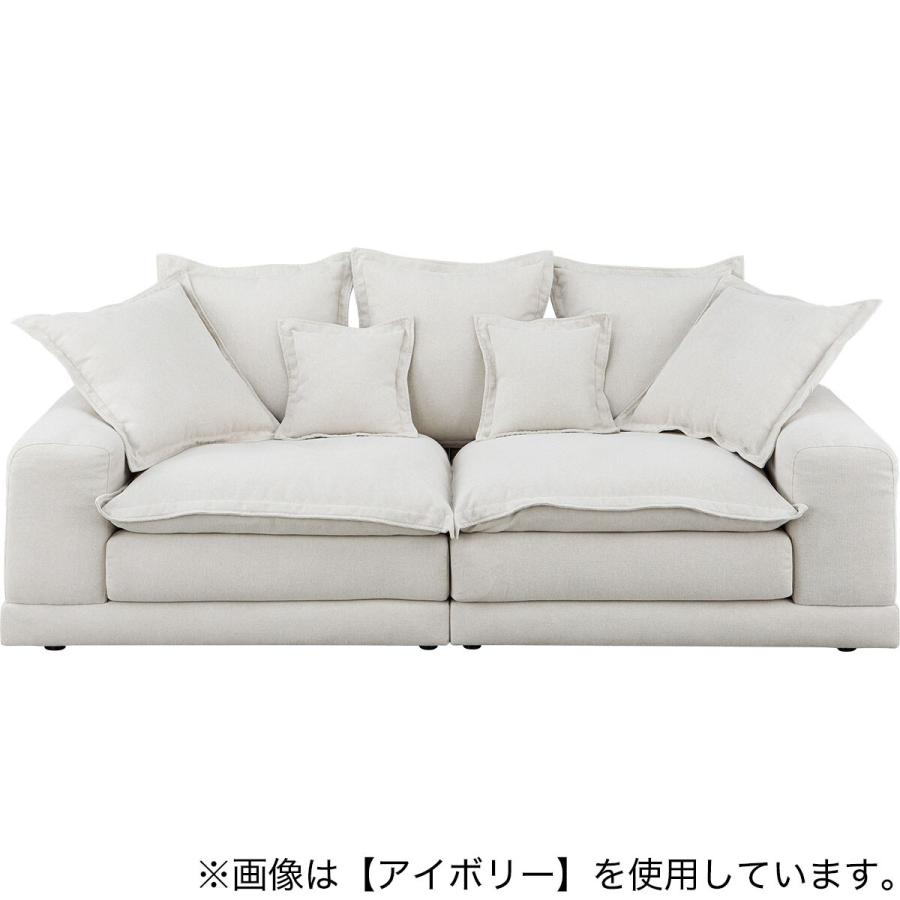 ニトリ（NITORI） 布張り3人掛けソファ(SD10 LGY) : ニトリ Yahoo!店