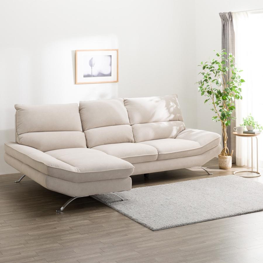 ニトリ 布張りカウチソファ(FR03 RC BE) : ニトリ Yahoo!店