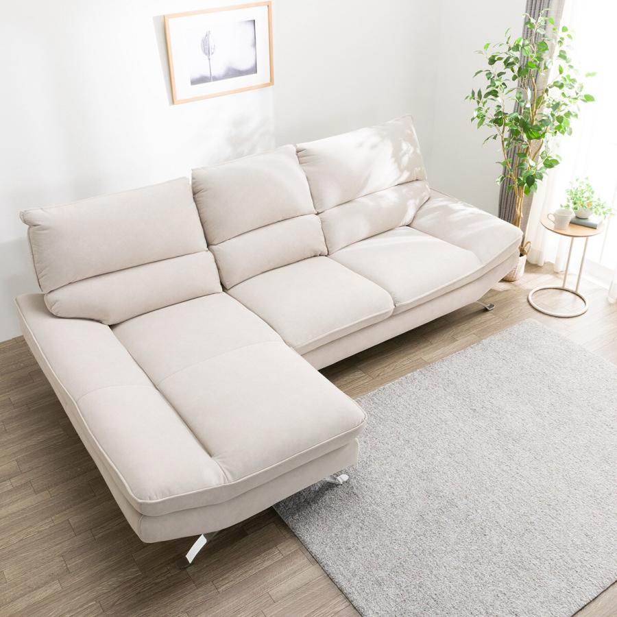 ニトリ（NITORI） 布張りカウチソファ(FR03 RC BE) : ニトリ Yahoo!店