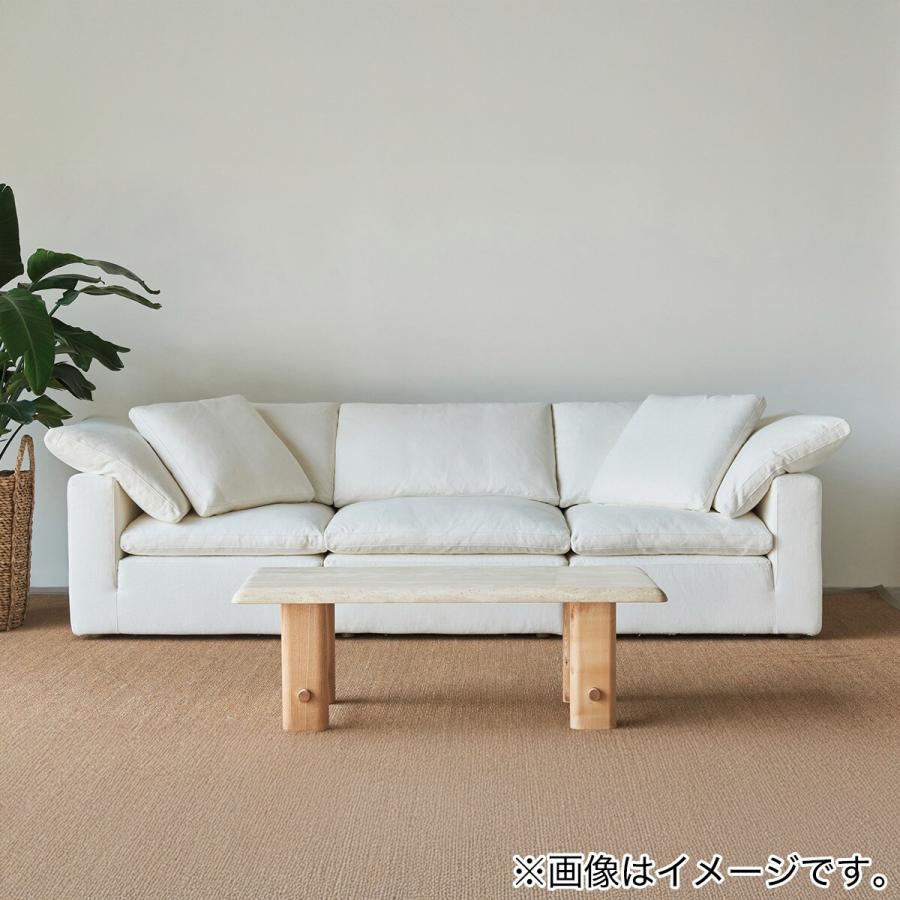 ニトリ 3人掛け布張りソファ(HL02 IV) : ニトリ Yahoo!店 - 通販