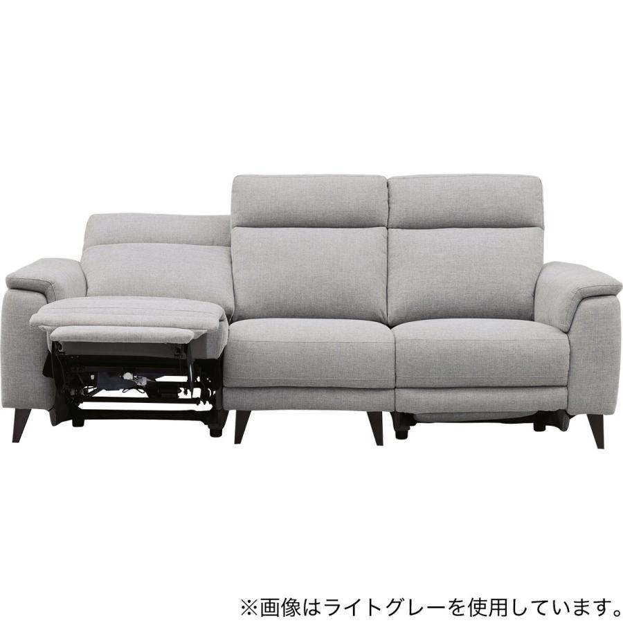 ニトリ（NITORI） 3人掛け 電動リクライニングソファ 布張りタイプ