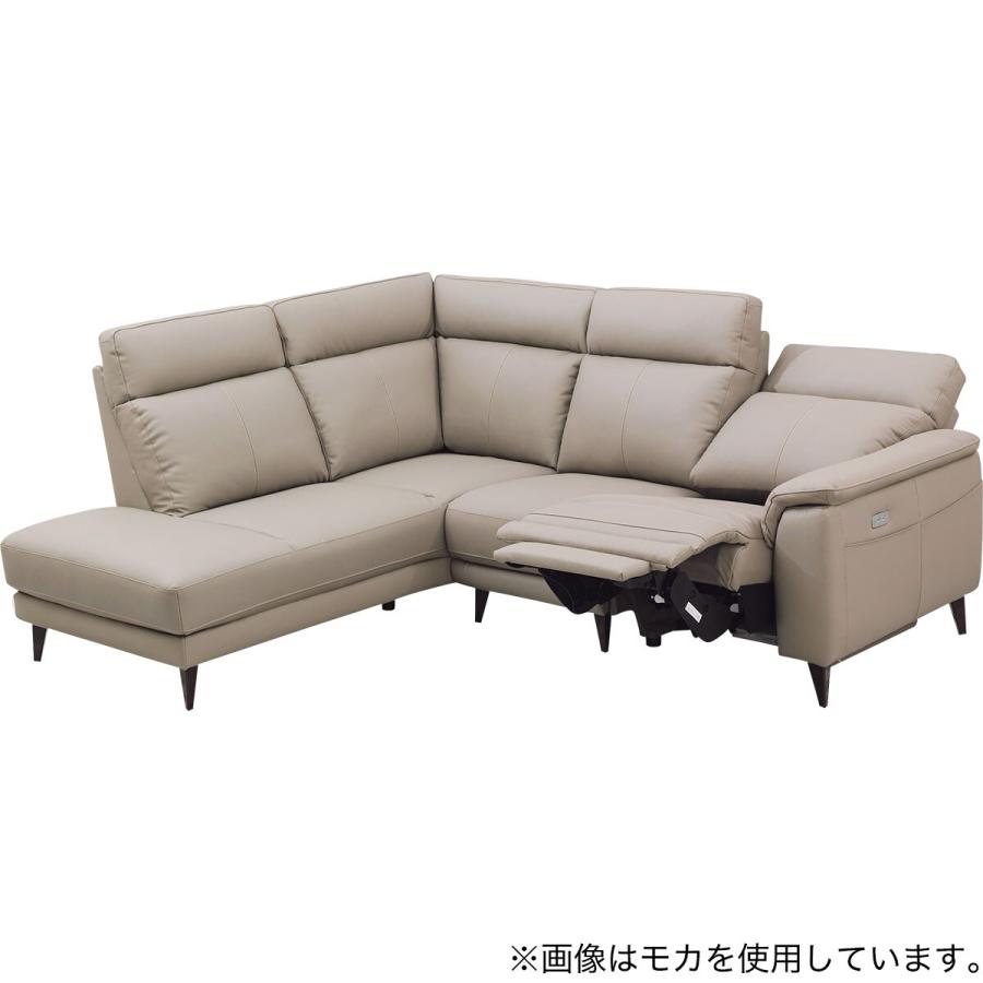 ニトリ（NITORI） コーナー電動リクライニングソファ 本革(一部合成
