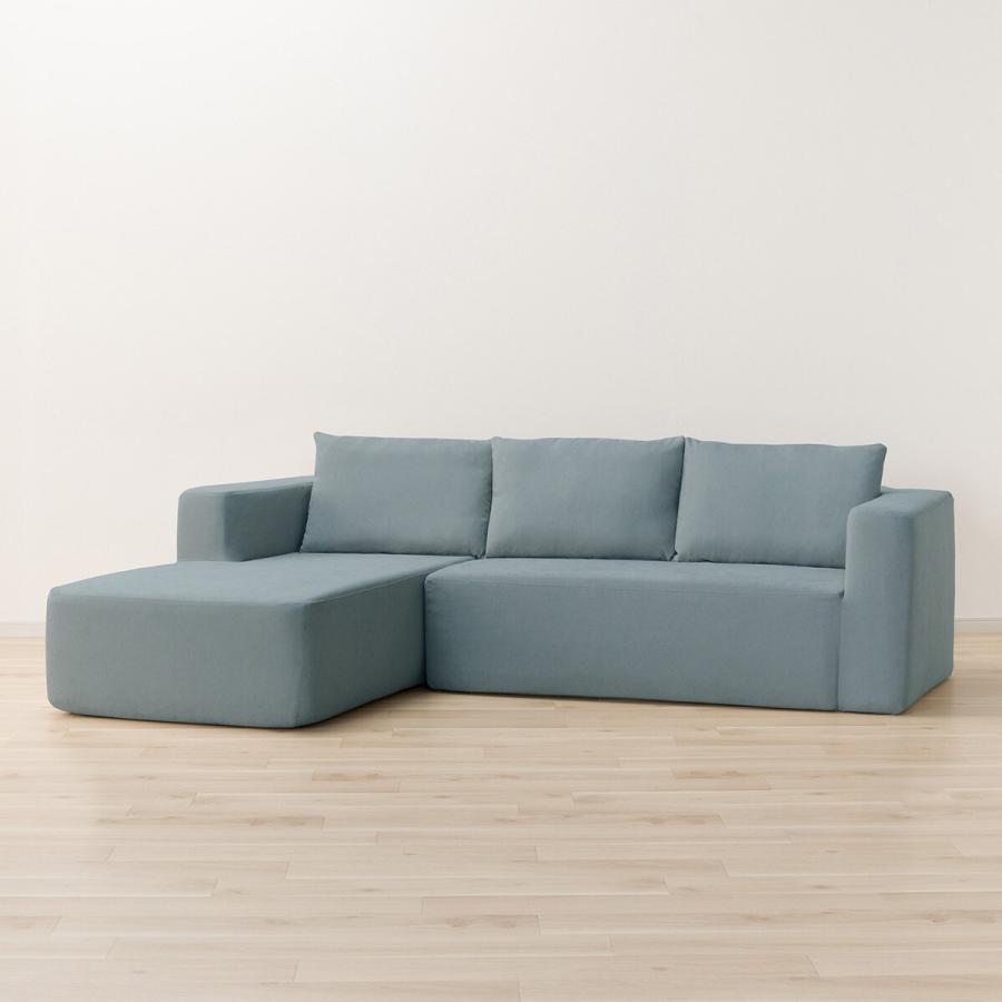 布張りカウチソファ(XL11 右カウチ RC LBL) ニトリ : ニトリ Yahoo!店