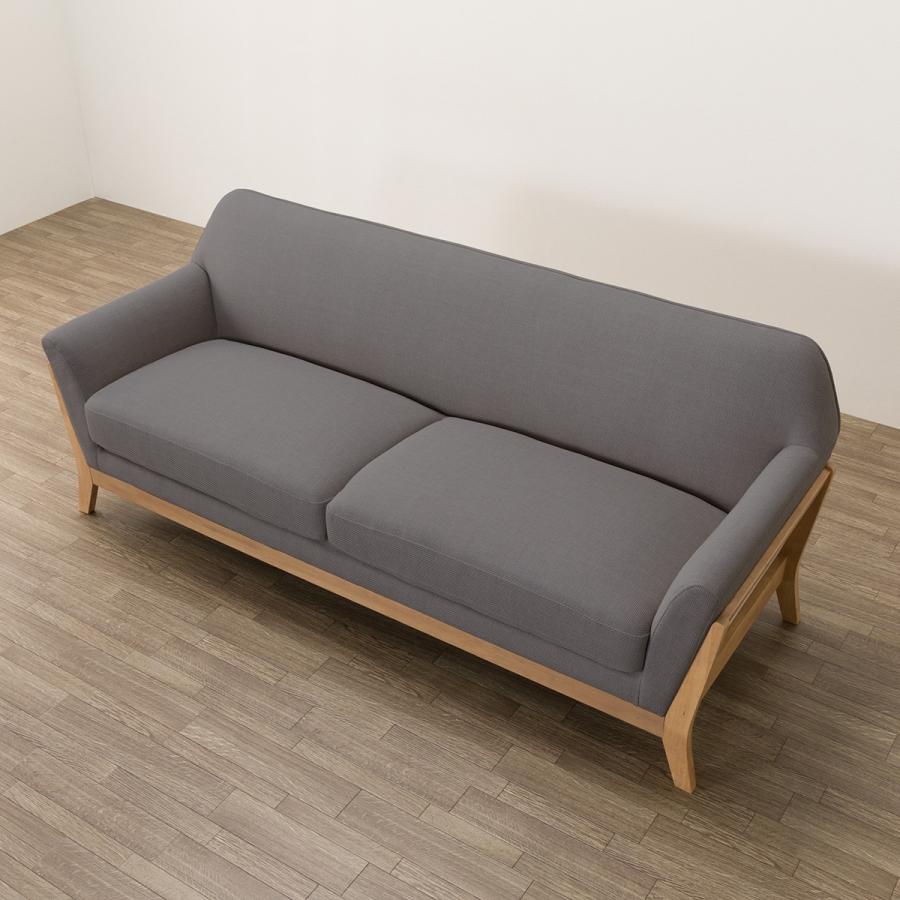 ニトリ（NITORI） 3人掛け布張りソファ(IG02 DGY) : ニトリ Yahoo!店