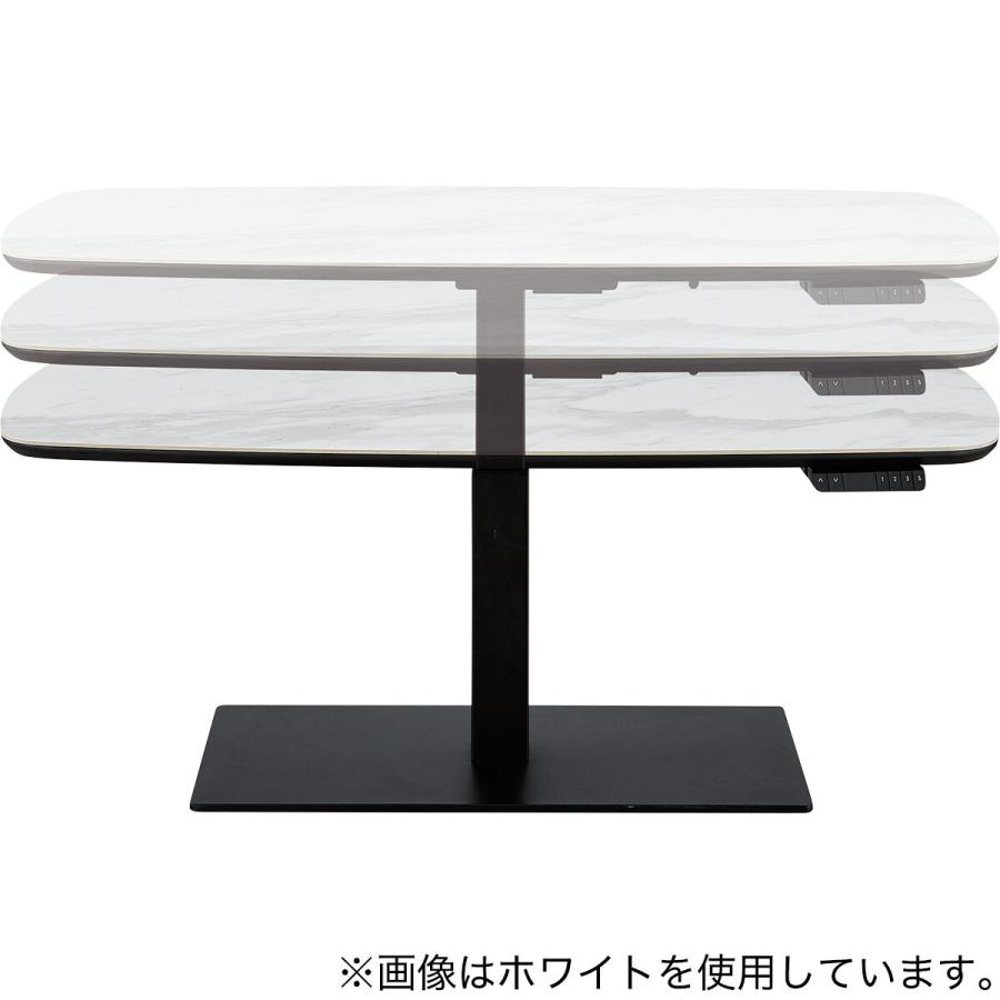 ニトリ（NITORI） 電動昇降テーブル楕円形(TT02-2 120 BK) : ニトリ