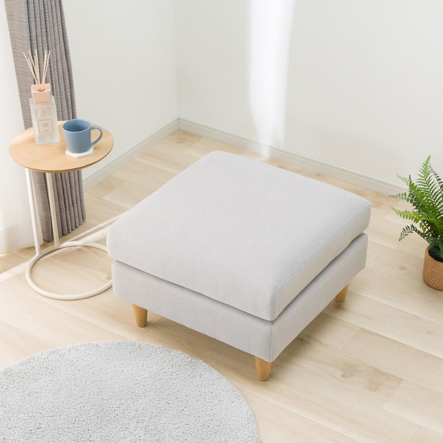 ニトリ（NITORI） 布張りスツール(CS03 SD LGY/LBR) : ニトリ Yahoo!店