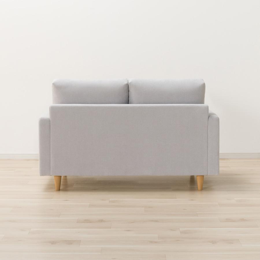 ソファ用ヘッドレスト(ニトリ・グレー・ Nシールド加工)　2個 ニトリ キズ・汚れに強い2人掛け布張りソファ＋ヘッドレスト