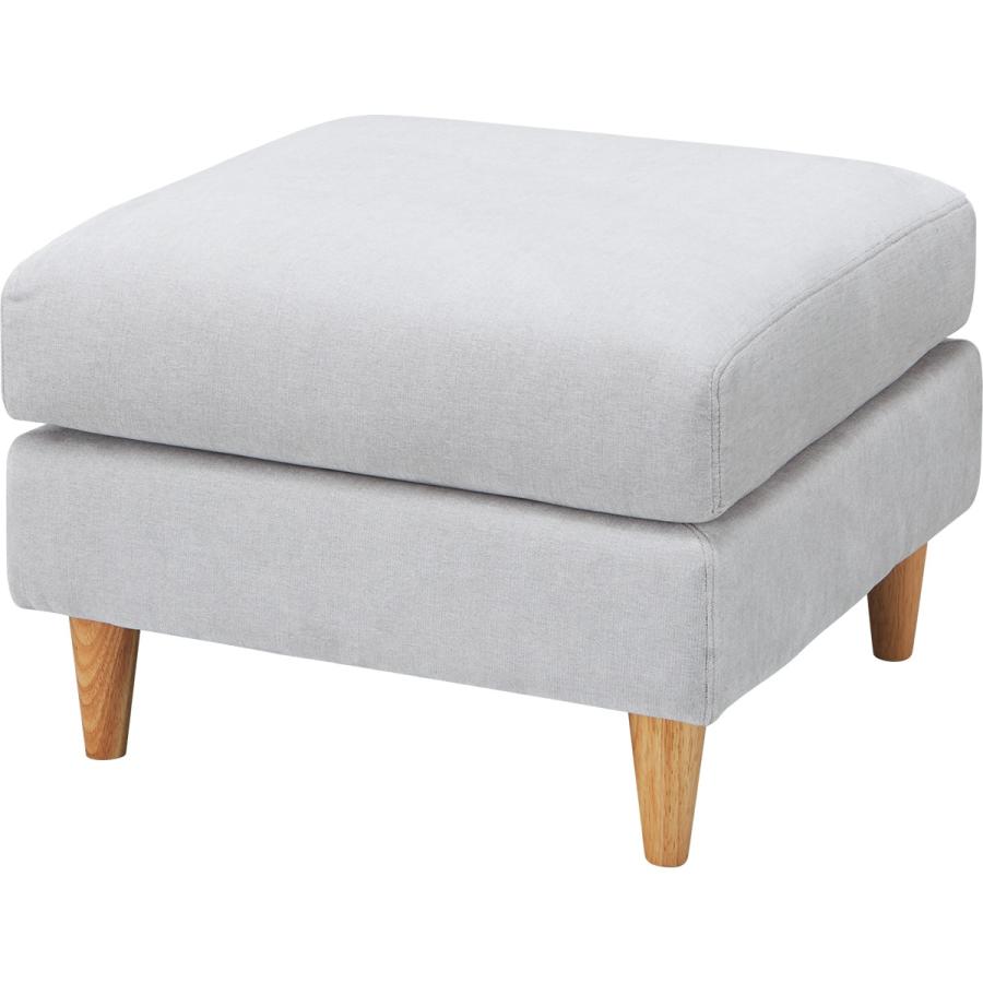 ニトリ（NITORI） キズ・汚れに強い布張りスツール(CS03 Nシールド LGY