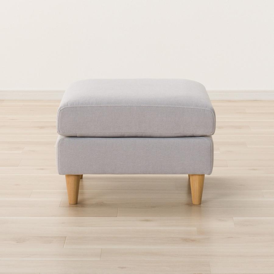 ニトリ（NITORI） キズ・汚れに強い布張りスツール(CS03 Nシールド LGY