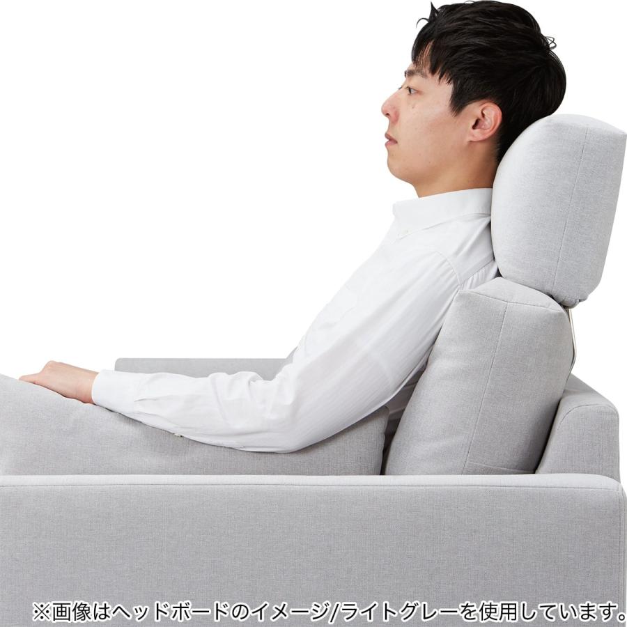 【ジュゴン】ニトリ カウチソファ ヘッドレスト付き ニトリ 布張りカウチソファ ヘッドレスト付き(CS02 H DGR