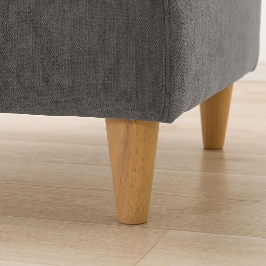 ニトリ（NITORI） キズ・汚れに強い布張りスツール(CS03 Nシールド DGY