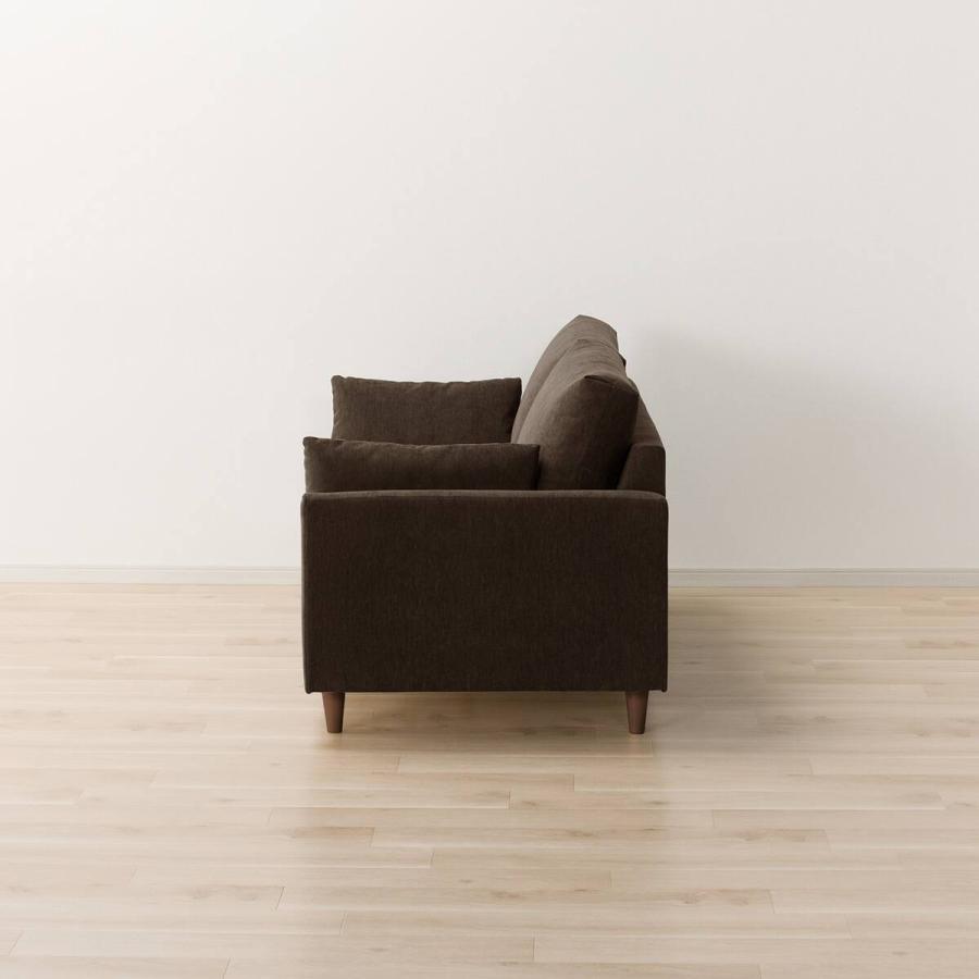 ニトリ 3人用布張りソファ (CA10 NシールドDR-DMO) ブラウン ニトリ 3人用 布張りソファ Nシールド CA10 DR-DMO) - メルカリ
