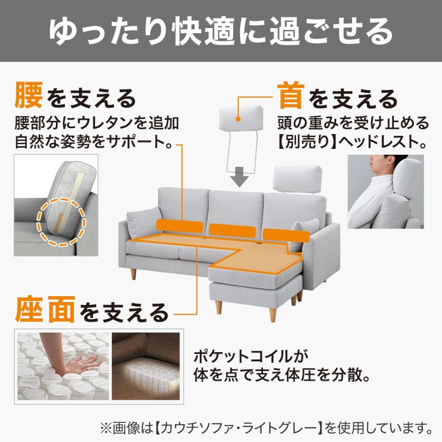 ぴろちよ　ニトリ　N-シールド　二人掛け ニトリ 2人掛け布張りソファ(Nポケット BS12 H-LO Nシールド AQ