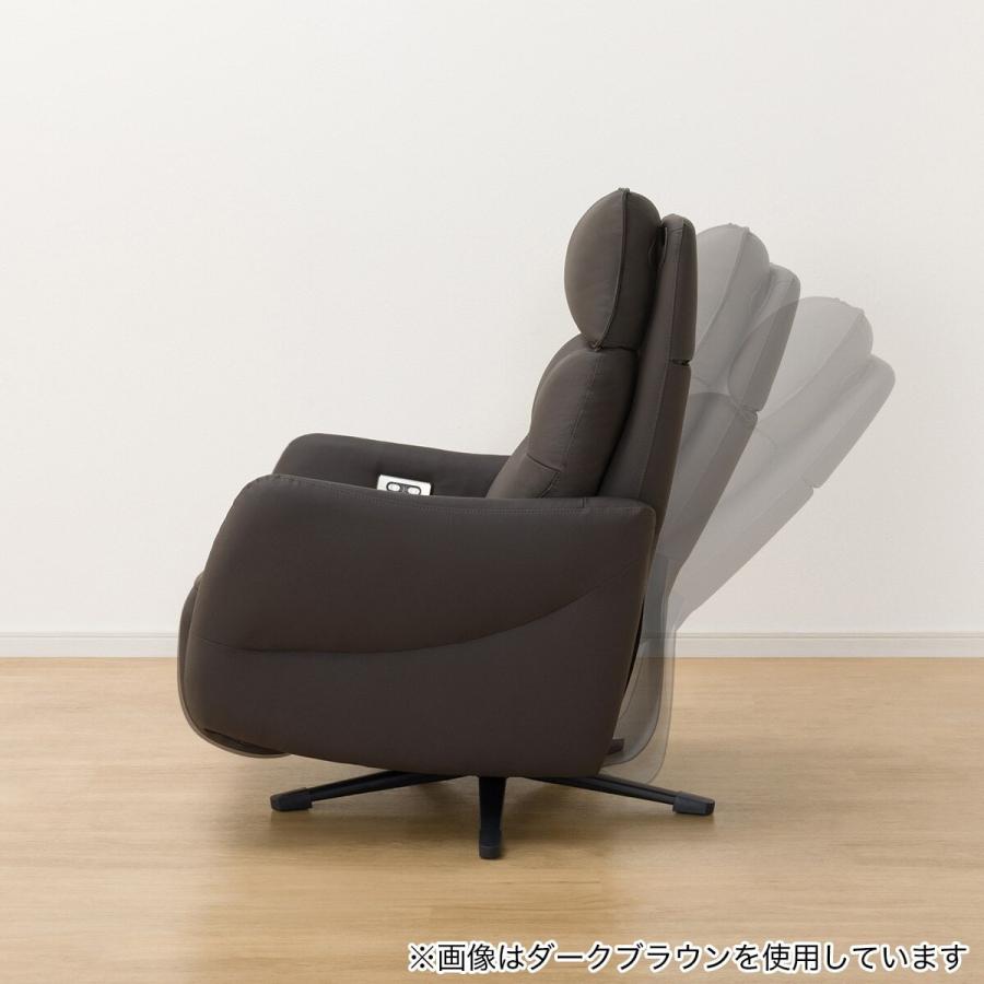 【美品・送料込み】ニトリ 電動革張りリクライニングパーソナルチェア LE01 ニトリ 電動リクライニングパーソナルチェア(LE01-3 2モーター