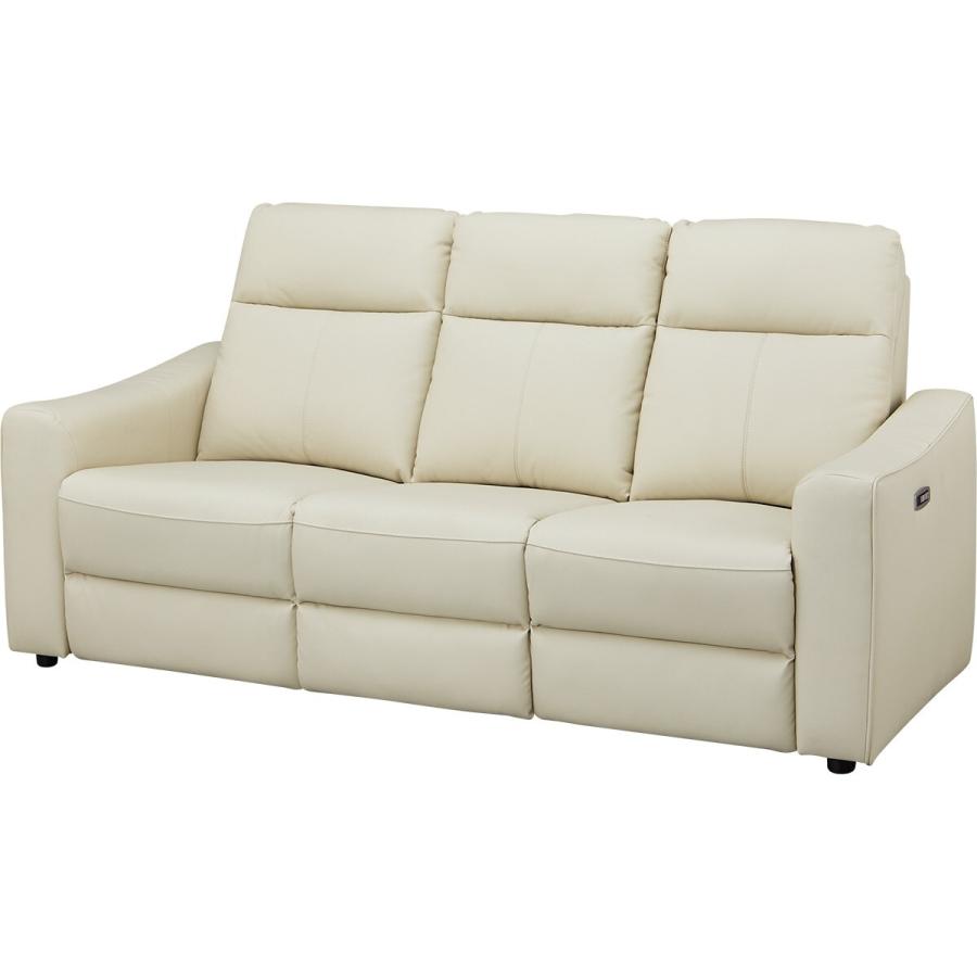 ニトリ電動リクライニングソファ 3人掛け美品　定価133400 保証付き ニトリ 電動リクライニングソファ 3人掛け 美品 定価133400