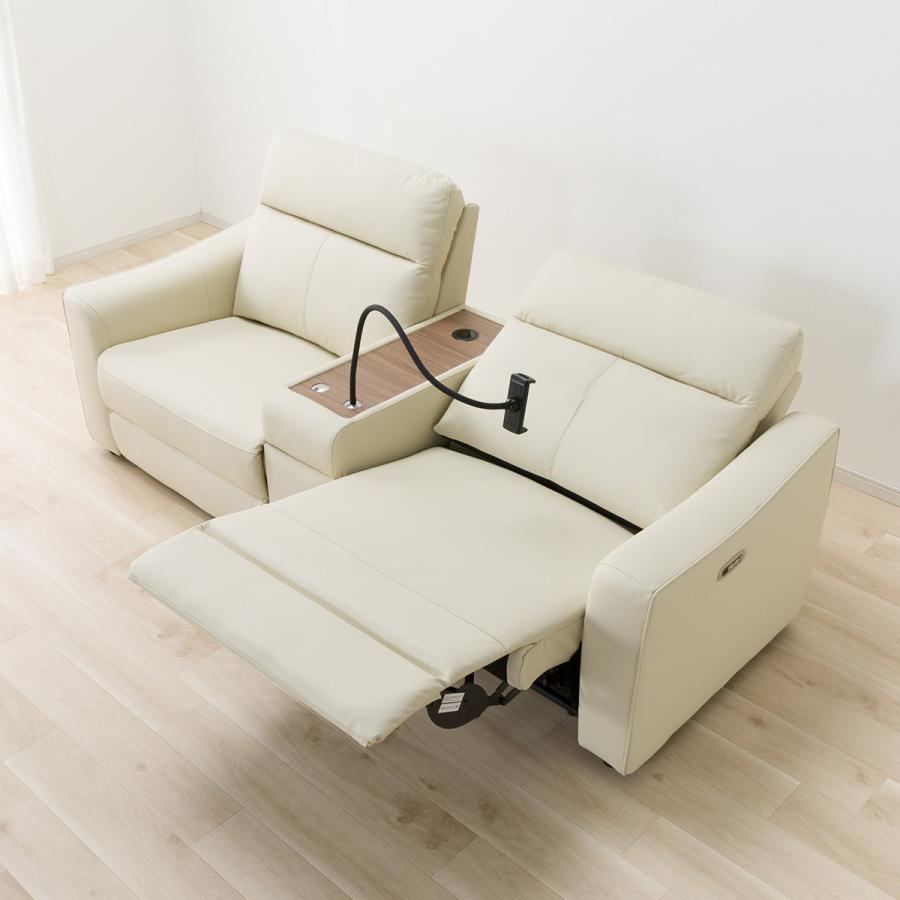 ニトリ（NITORI） 2人掛けワイド電動リクライニングソファ＋ユニット