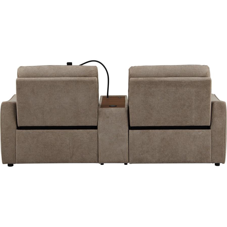 【展示品】ニトリ　ワイド電動リクライニングソファ　USBポート付　直接引取り歓迎 ニトリ ソファー ソファ 2人掛け ワイド電動リクライニング