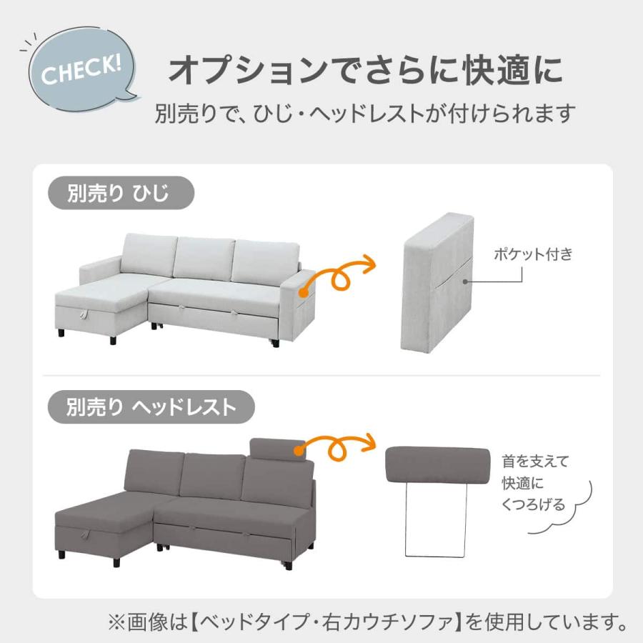 ニトリ（NITORI） ベッドタイプカウチソファ 布張りタイプ(ノアーク3