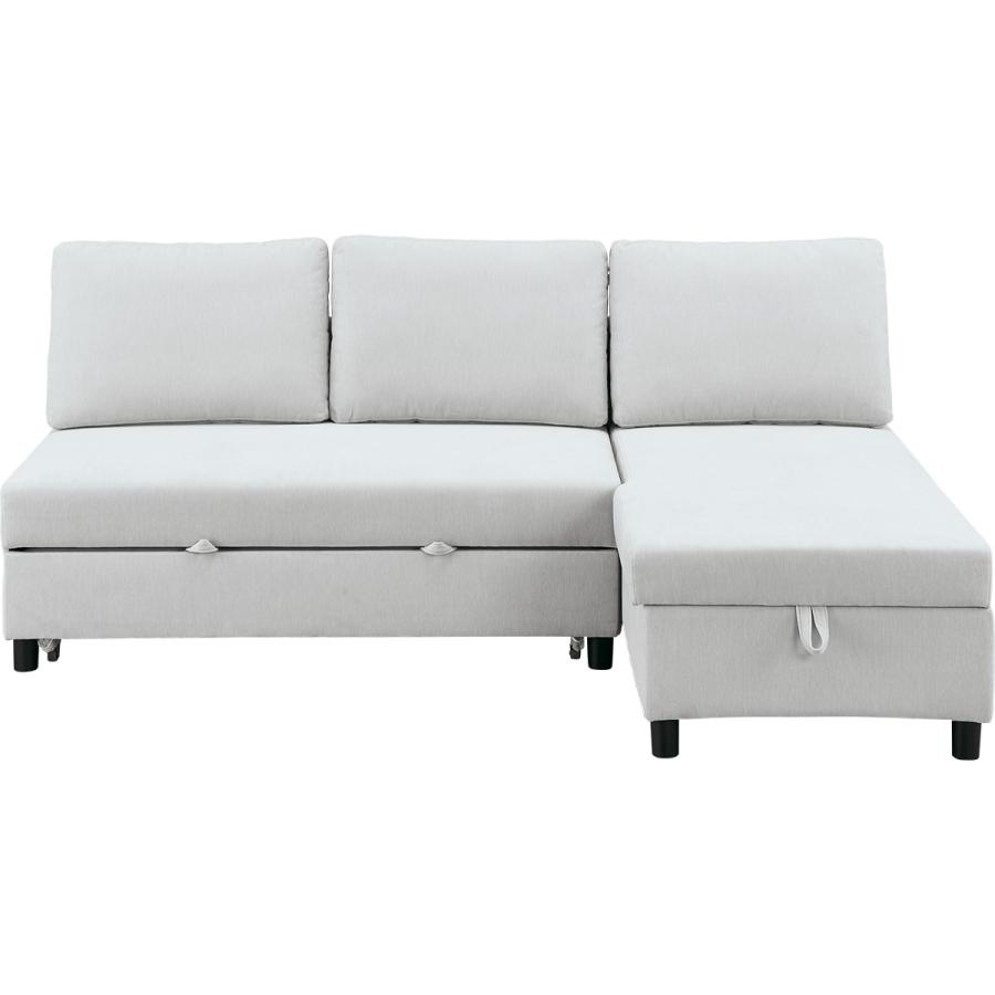 ニトリ（NITORI） 収納付きカウチソファベッド(ノアーク3 左カウチ 撥