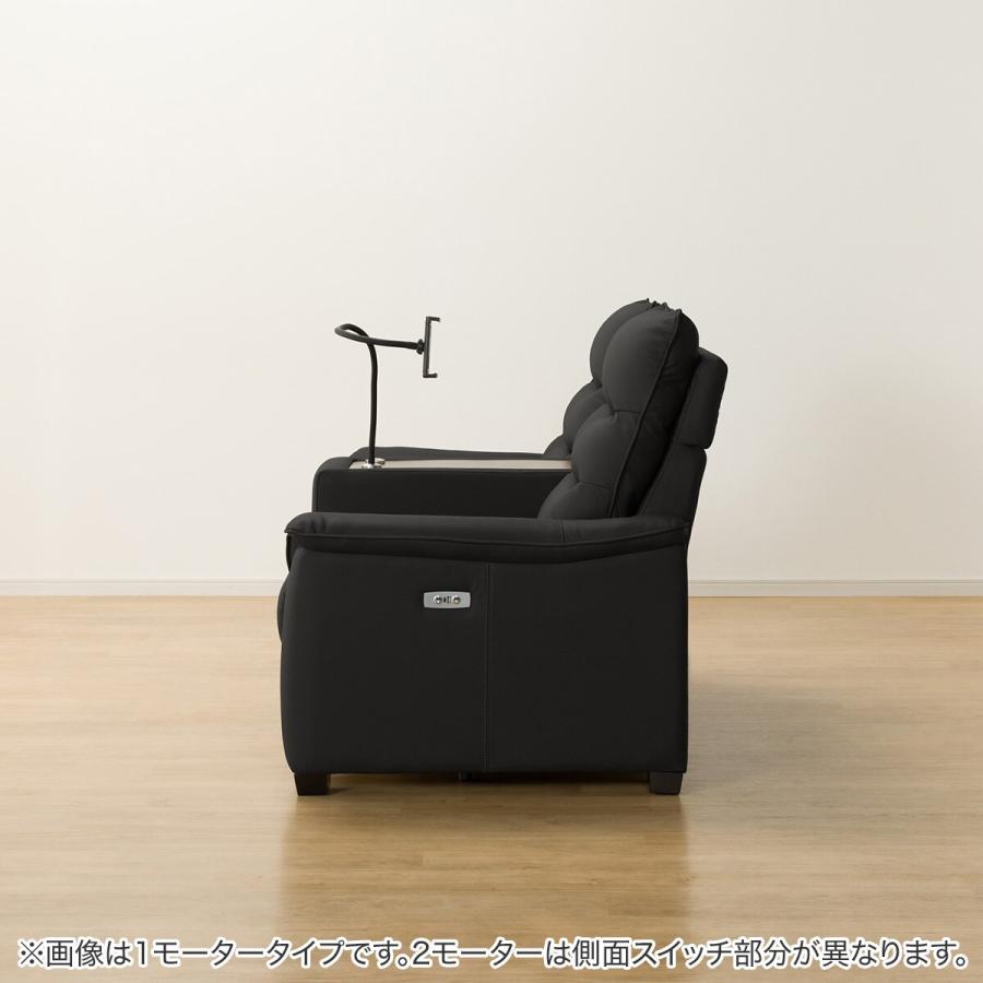 ニトリ（NITORI） 2モーター 2人掛け電動リクライニングソファ 収納 