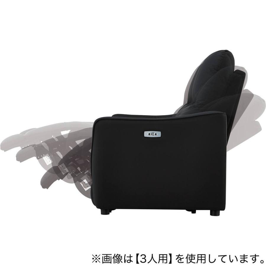 ニトリ（NITORI） 傷・汚れに強い2人掛け両電動リクライニングソファ