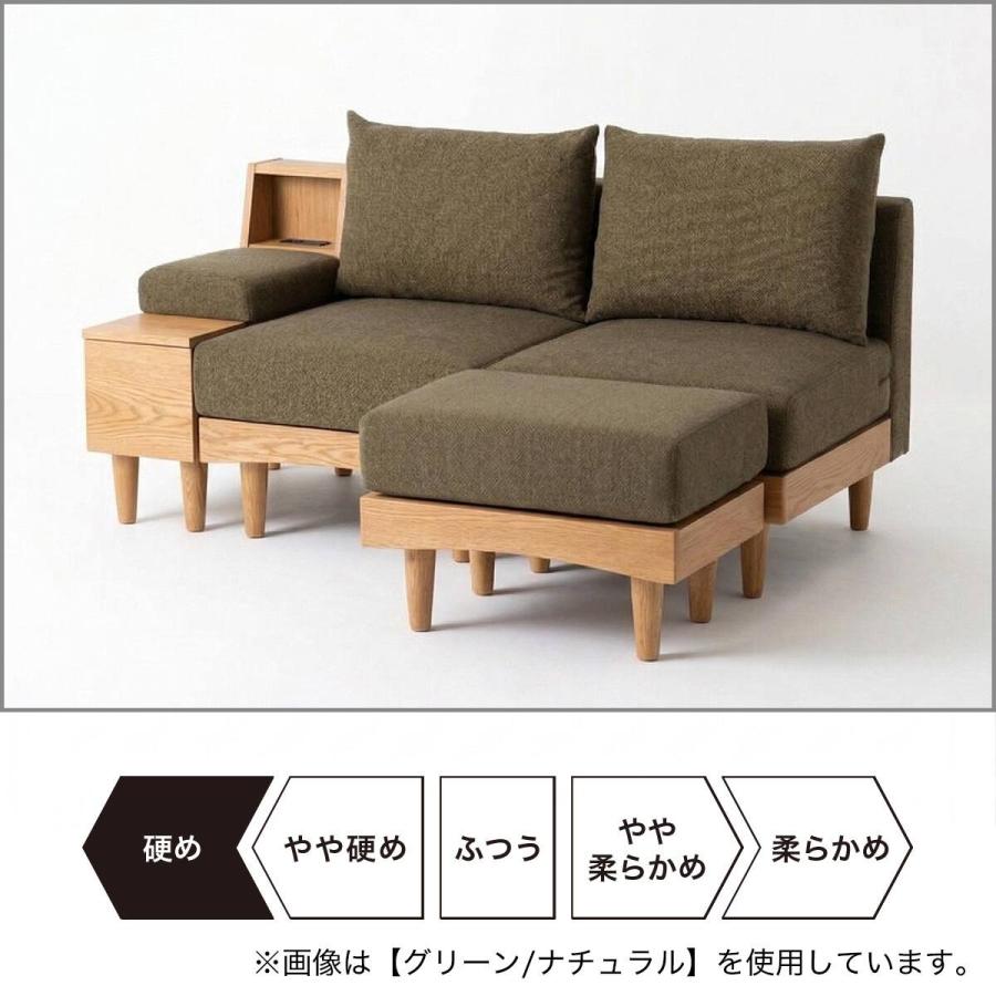 ニトリ（NITORI） 組み合わせできるソファ4点セット (FLX ブラウン