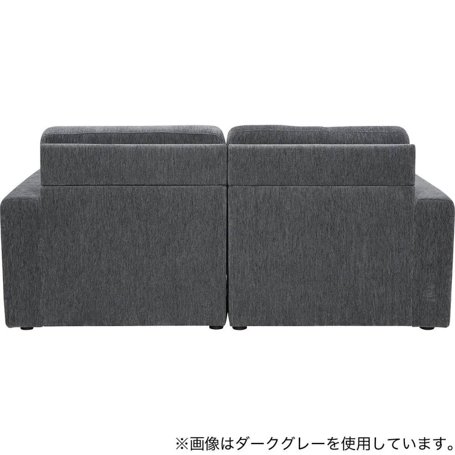ニトリ（NITORI） 3人掛けソファ 布張りタイプ(SK1501 LGY) : ニトリ