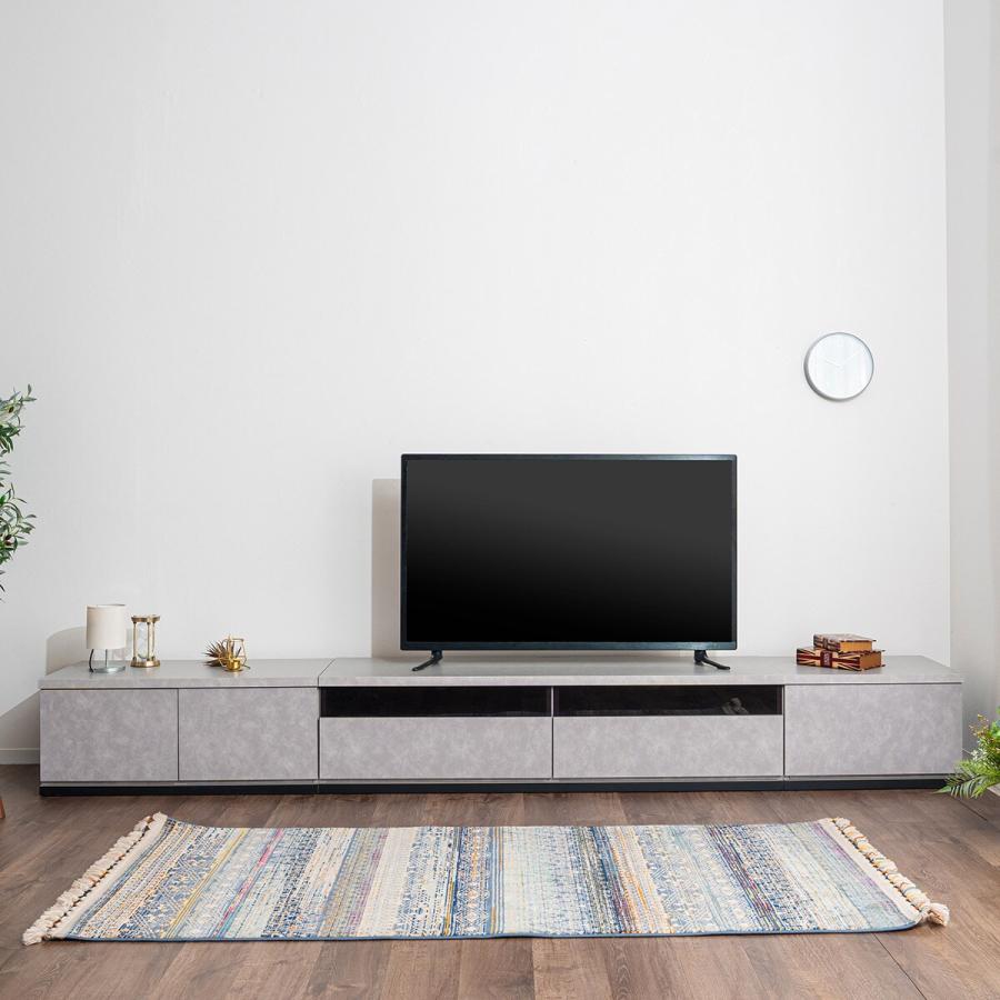 ニトリ 幅広ローボード 幅300cm(150+60+90セット GY) テレビ ニトリ 幅広ローボード 幅300cm(150+60+90セット GY) テレビ