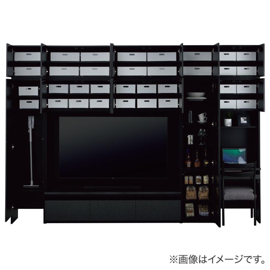 ⭐️NITORI⭐️壁面ユニットデスク 収納棚 大阪市近郊配送無料 ニトリ（NITORI） 壁面収納(UF01 330セット GYBK) : ニトリ Yahoo!店