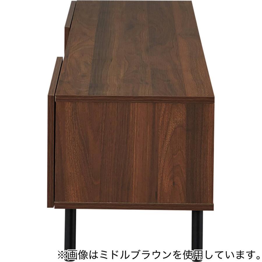 ニトリ　木製テレビ台 ダークブラウン・ライトブラウン ニトリ 木製テレビ台 ダークブラウン・ライトブラウン 【公式通販】