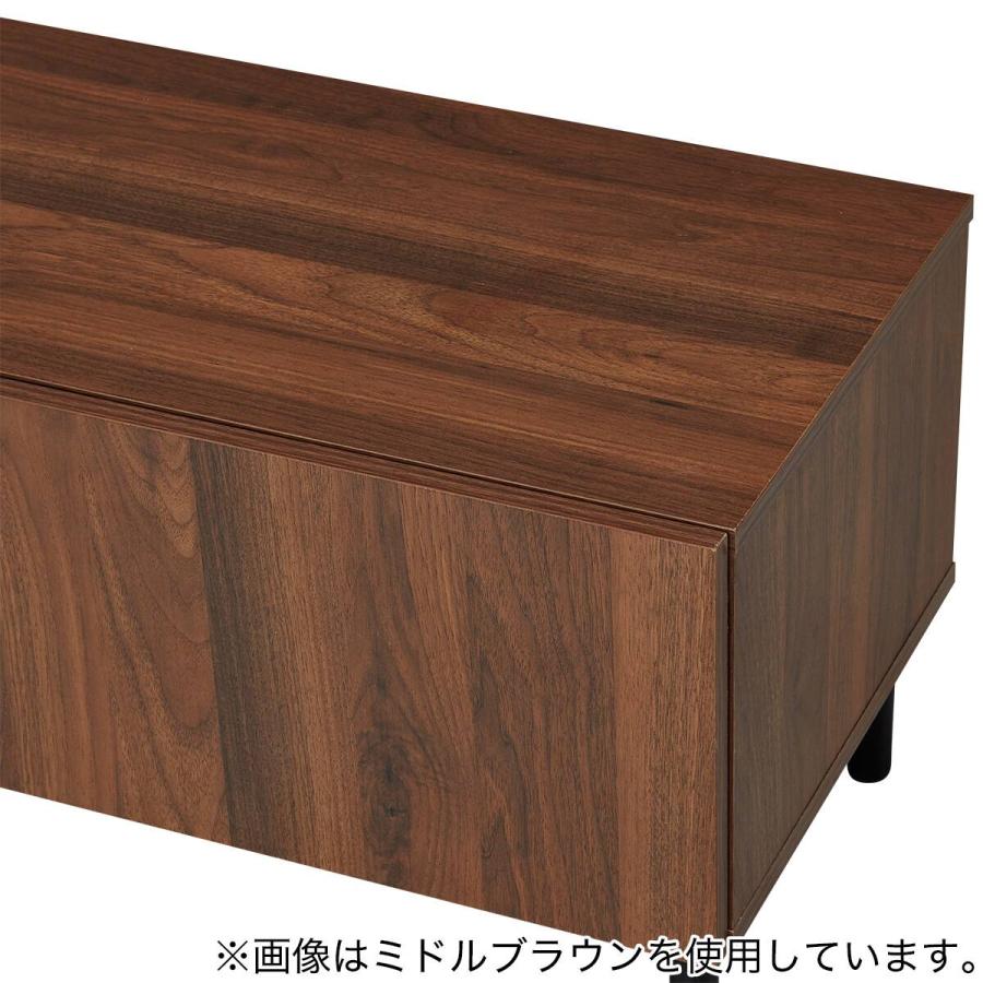 ニトリ　木製テレビ台 ダークブラウン・ライトブラウン ニトリ 木製テレビ台 ダークブラウン・ライトブラウン 【公式通販】