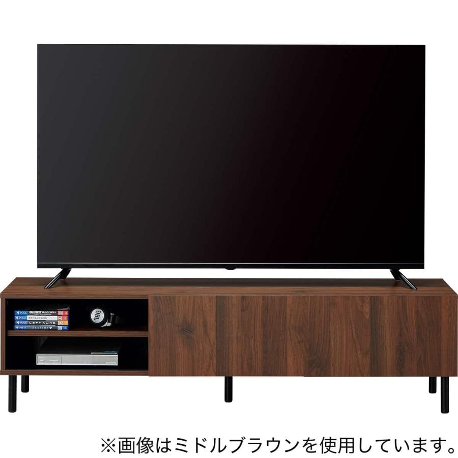 ニトリ ダークブラウン テレビボード・テレビ台 壁面収納テレビボード (SMB 幅180cm WAL) | ニトリネット【公式】 家具