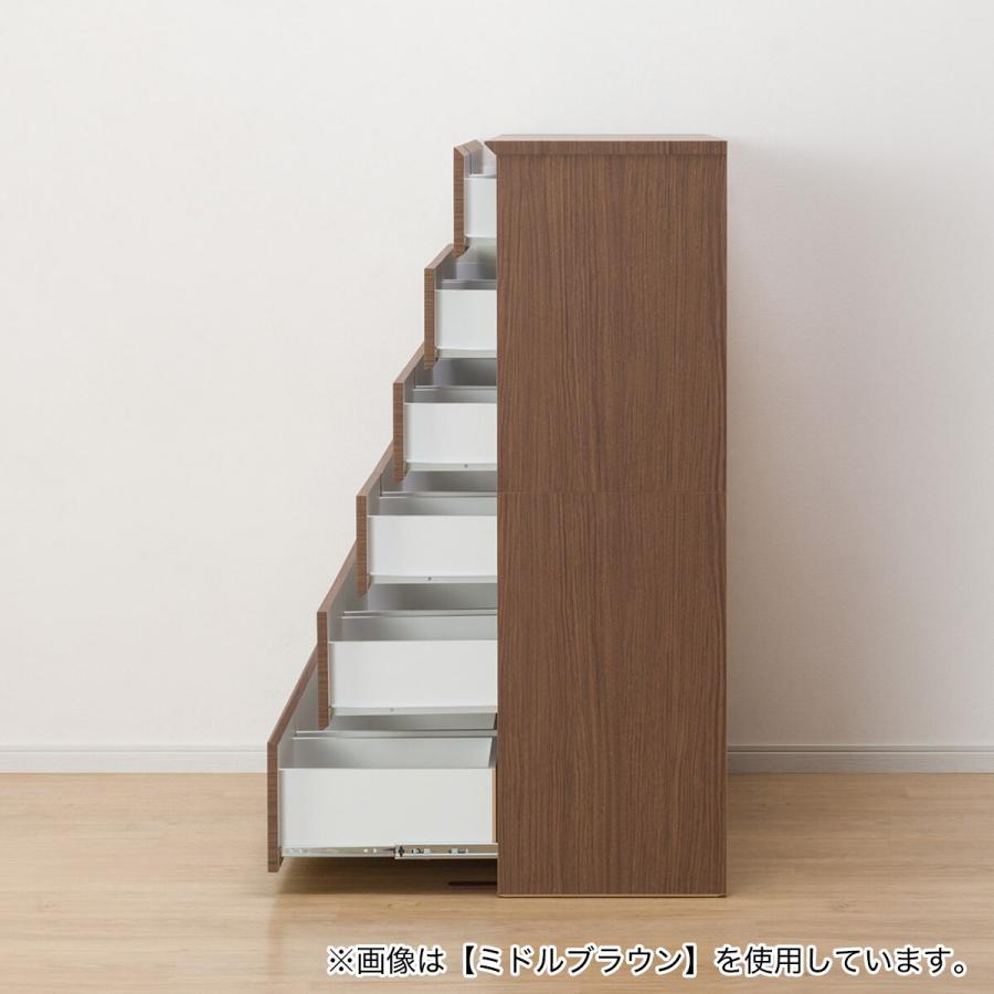 ニトリ　6段　ハイチェスト ニトリ（NITORI） ハイチェスト(クエス 120-6HC GY) : ニトリ Yahoo!店