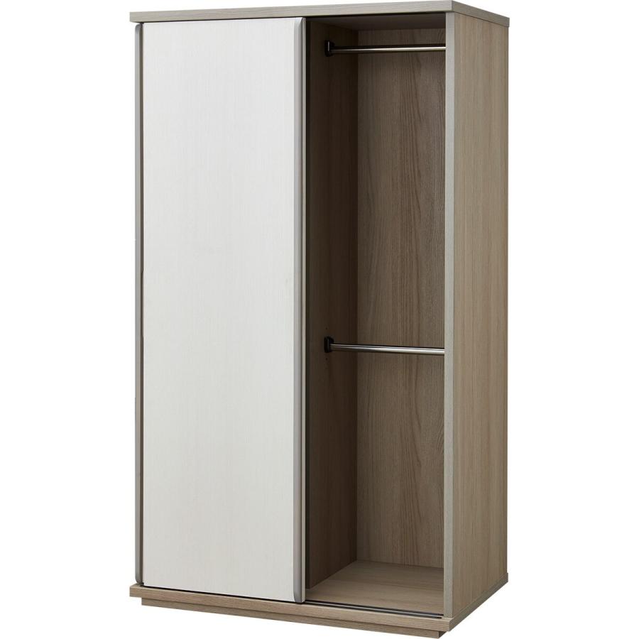 ニトリ（NITORI） スライドワードローブ(ニーズ3 100 WW/GY) 限定価格