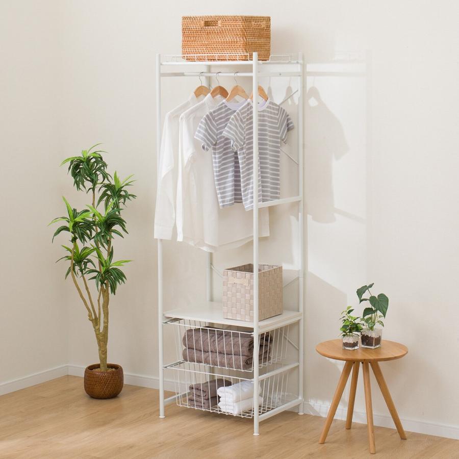 ニトリ（NITORI） ハンガーチェスト(BN003 WH 60cm幅) ニトリ期間限定